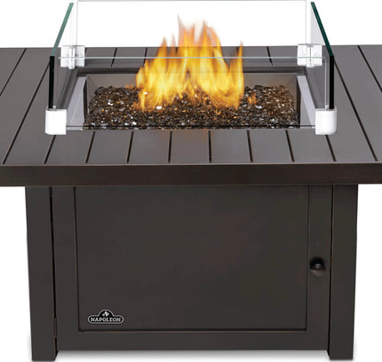 Patio Elegance St. Tropez Fire Table – Square Patioflame Table