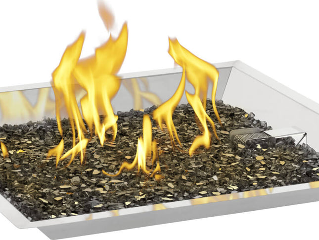 Patio Elegance St. Tropez Fire Table – Square Patioflame Table