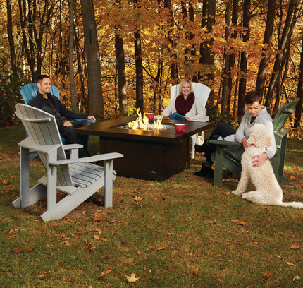 Patio Elegance St. Tropez Fire Table – Square Patioflame Table