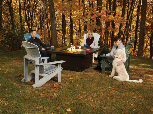 Patio Elegance St. Tropez Fire Table – Square Patioflame Table