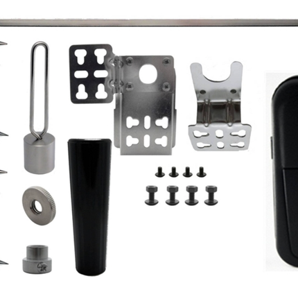 Extra Rotisserie Cordless Motor, Spit, Forks and Bracket Kit.