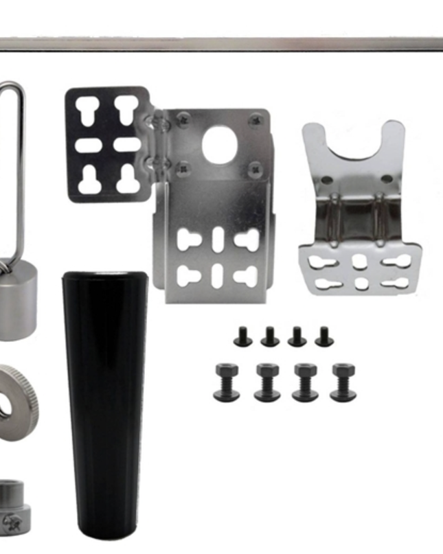 Extra Rotisserie Cordless Motor, Spit, Forks and Bracket Kit.