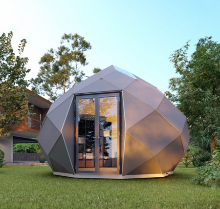 Patio Elegance Zomes Pod – 120 sq ft Eco-Friendly Outdoor Office Pod