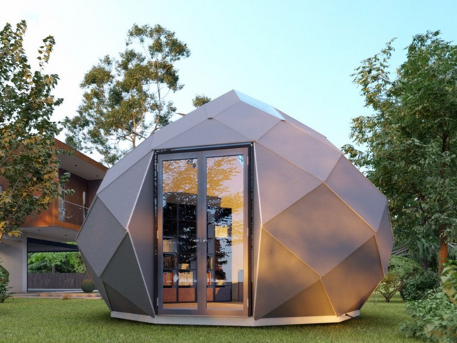 Patio Elegance Zomes Pod – 120 sq ft Eco-Friendly Outdoor Office Pod