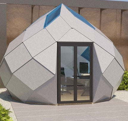 Patio Elegance Zomes Pod – 120 sq ft Eco-Friendly Outdoor Office Pod