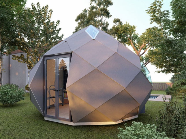 Patio Elegance Zomes Studio — 300 Sq Ft Outdoor Studio Pod