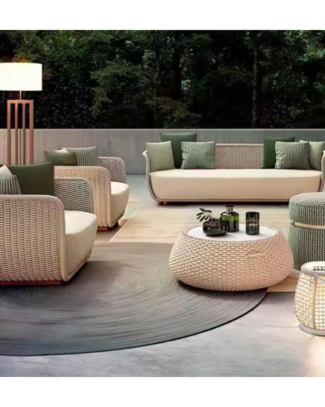 VerdeLoom Riviera Woven Lounge Set