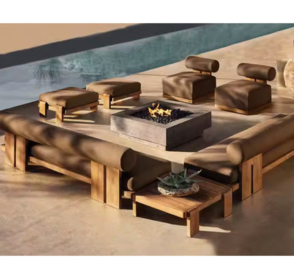 TerraFirme Ember Lounge & Firepit Set