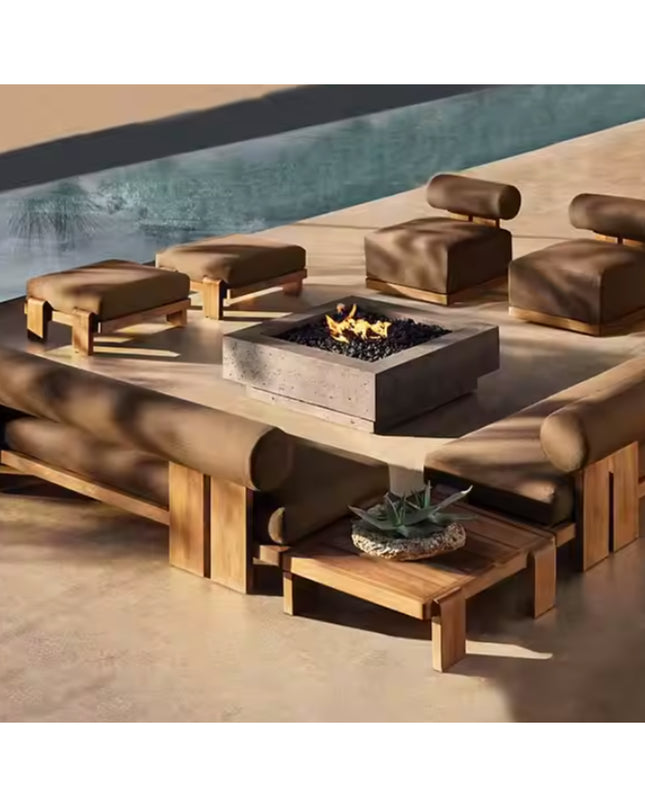 TerraFirme Ember Lounge & Firepit Set
