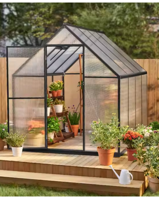 Veridian LuxeFrame 8×12 Greenhouse