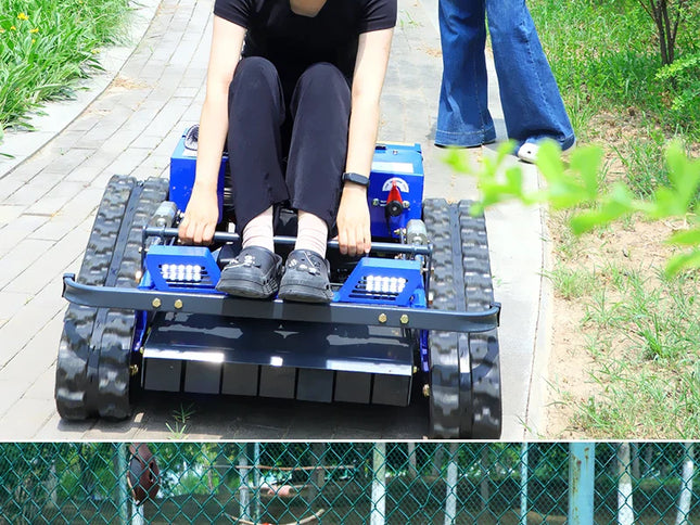 550mm Self-Propelled Remote-Controlled Lawn Mower for Small Household Gardens Outdoor Maintenance Robot