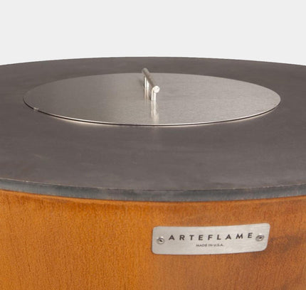 Arteflame Stainless Steel Grill Lid: Protect and Maintain Your Grill (14”Ø) For 30" Arteflame Grills