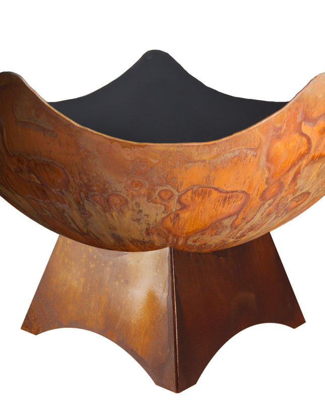 "Stellar" Artisan Fire Bowl with Standard Base (Made In USA)