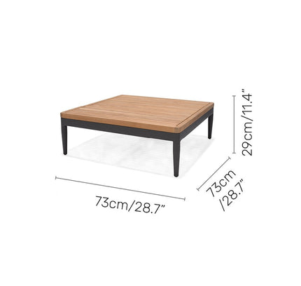 Topaz Square Coffee Table