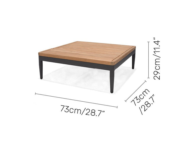 Topaz Square Coffee Table