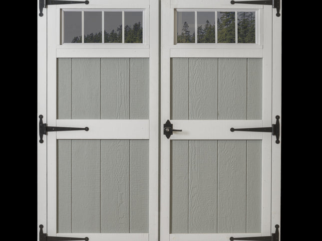 EZ-Fit Sheds Extra Double Door with Transom Window