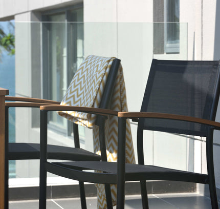 Orlando Rectangular Table and Vera Armchair Dining Set