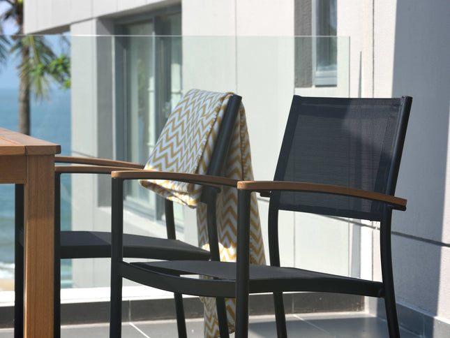 Orlando Rectangular Table and Vera Armchair Dining Set