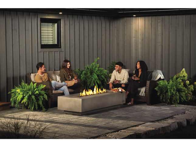 Patio Elegance Fire Table - 72-Inch Nexus for Ultimate Outdoor Enjoyment