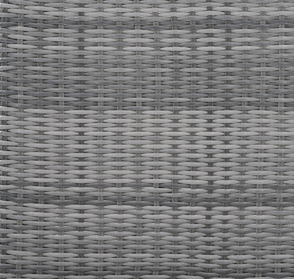 Outdoor Rattan Patio Furniture Set with Adjustable Recliners, Ottomans & Tables