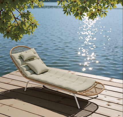 Skim Chaise Lounge Multicolor