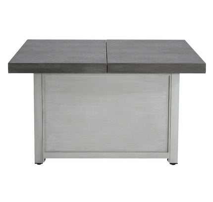 Extendable Rectangular Propane Fire Pit Table | 50,000 BTU