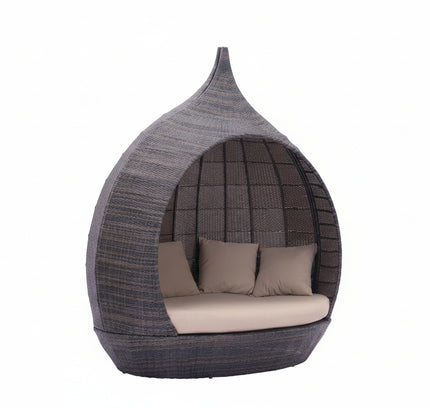 Martinique Beach Daybed Brown & Beige