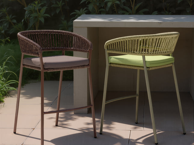 Skye Barstool (Set of 2) Green