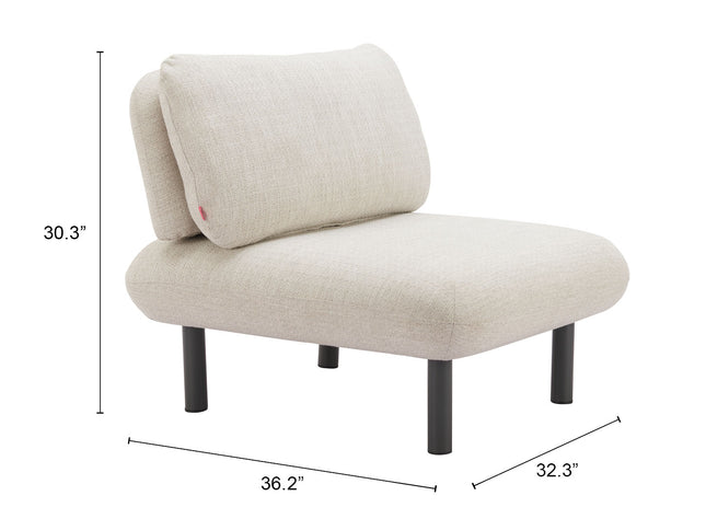 Aperto Accent Chair Beige