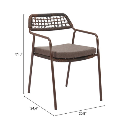 Rio Dining Chair (Set of 2) Brown