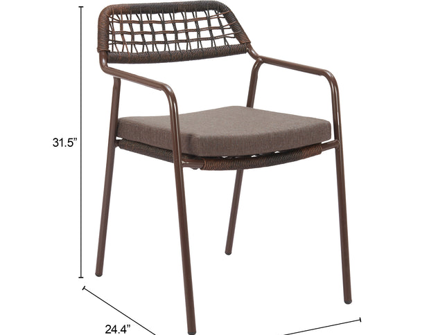 Rio Dining Chair (Set of 2) Brown