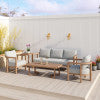 Leto Armchair Gray