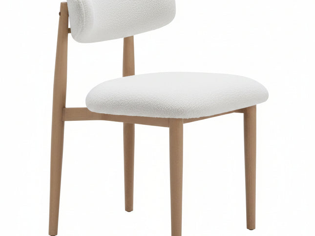 Bege Dining Chair White