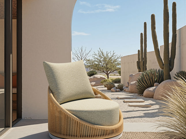 Cabana Swivel Chair Multicolor