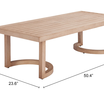 Leto Coffee Table Brown