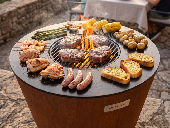 Arteflame ONE30 — 30" Flat-Top Charcoal Grill