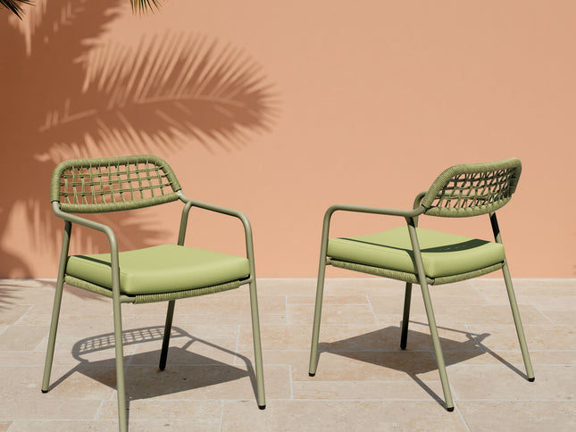 Rio Dining Chair (Set of 2) Green