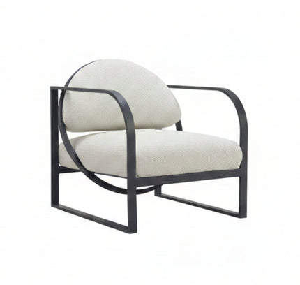 Flakt Accent Chair Ivory
