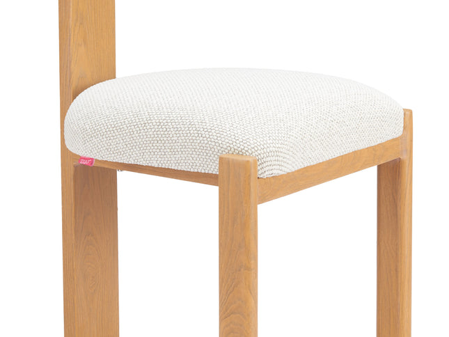 Tiana Dining Chair Natural & Beige