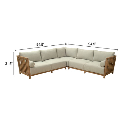 Teras Sectional Gray