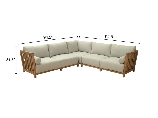 Teras Sectional Gray