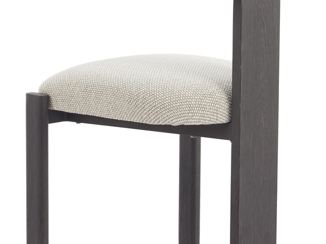 Tiana Dining Chair Black & Beige