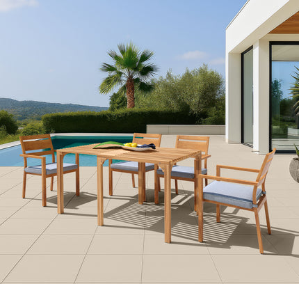 Riviera Extendable Dining Table Natural