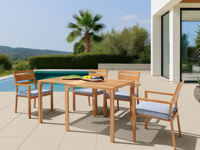 Riviera Extendable Dining Table Natural