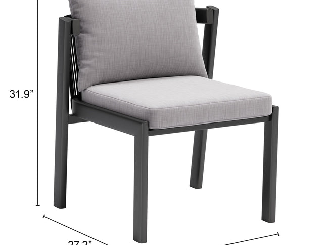 Horizon Dining Chair (Set of 2) Gray