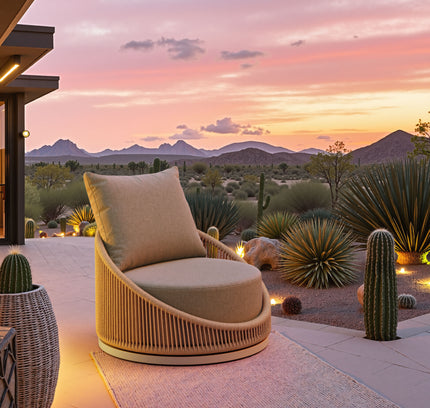 Cabana Swivel Chair Multicolor