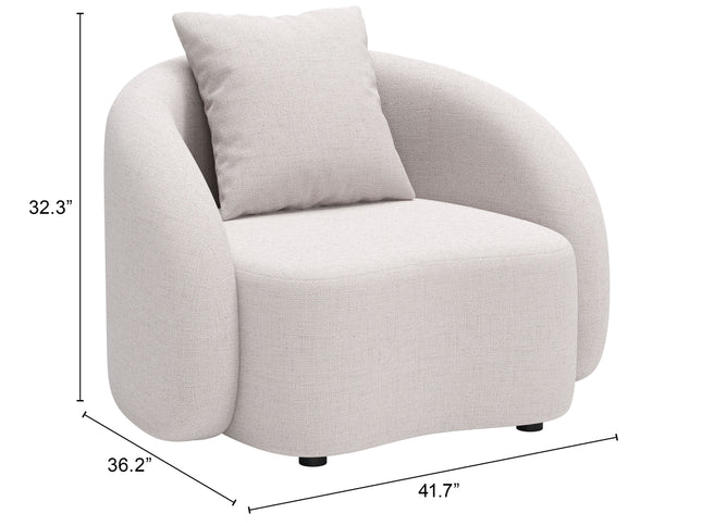 Sunny Isles Accent Chair Beige