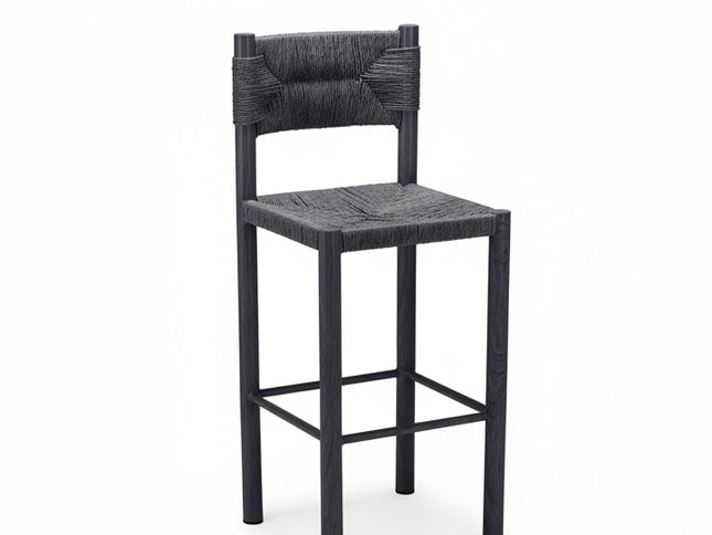 Iska Barstool (Set of 2) Black