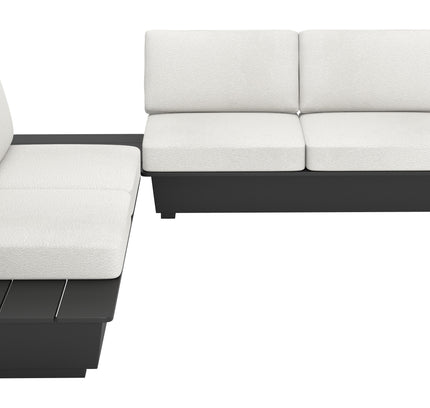 Tien RHF Loveseat Beige