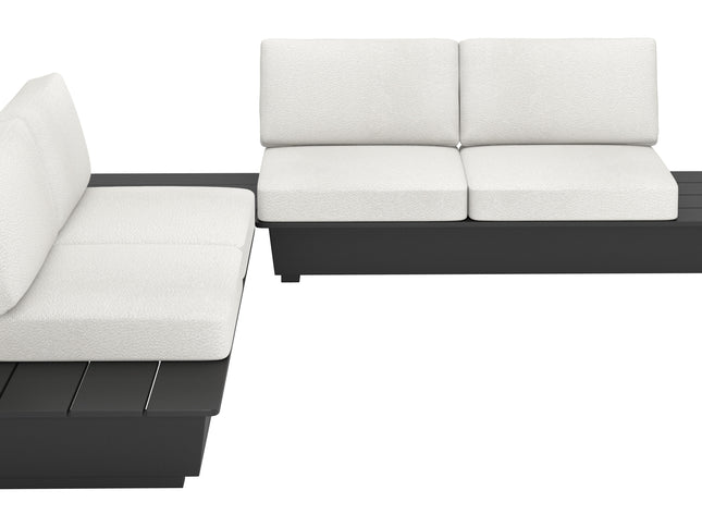 Tien LHF Loveseat Beige